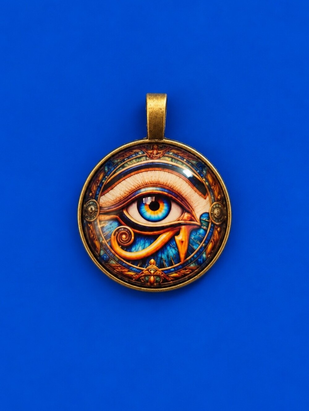 Eye of Ra Egyptian Symbol Pendant Protection Amulet – No Chain